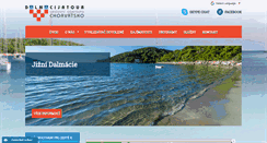 Desktop Screenshot of dalmacijatour.cz